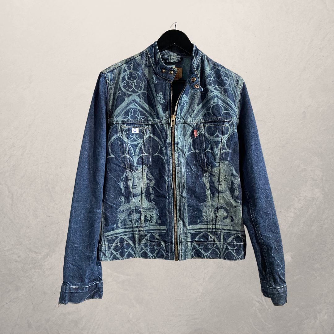 "Gothic" Levis middenblauw denim jack M - van @TheRealClubIndigo