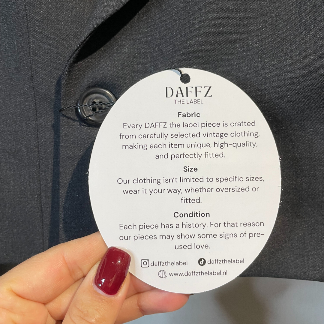 Grey Cropped blazer OS - by @DAFFZTheLabel