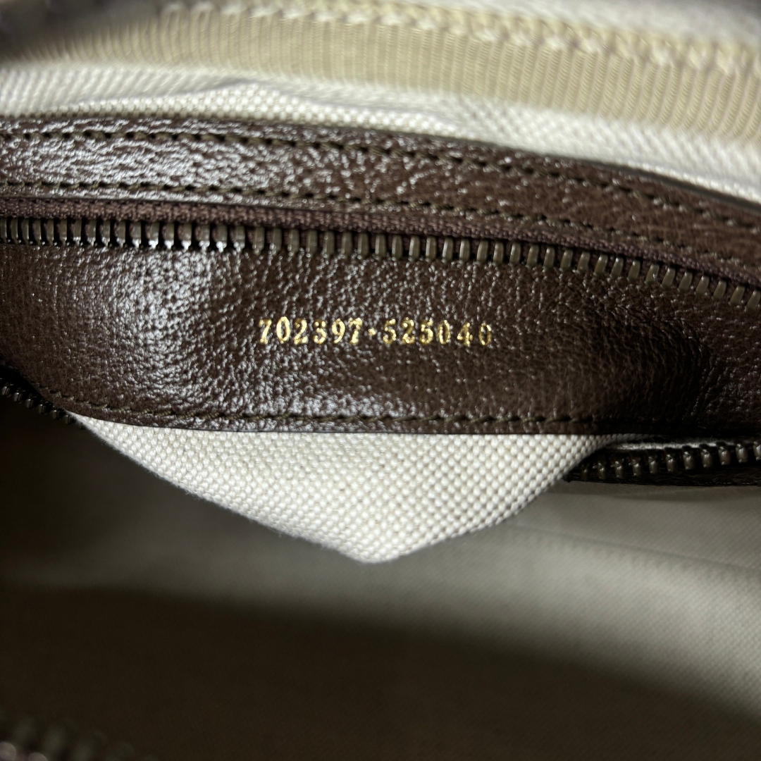 Gucci x Adidas bruine monogram handtas - door Romae Studios