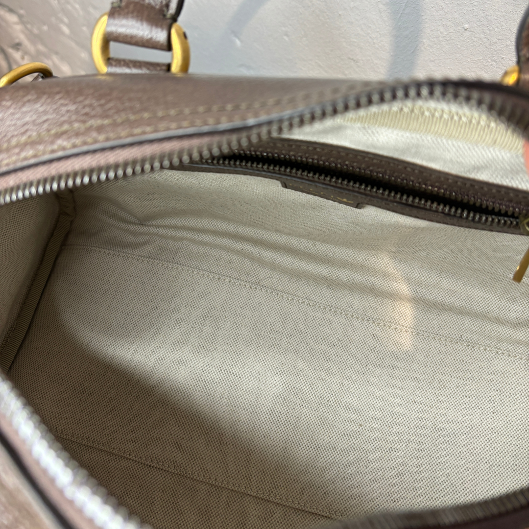 Gucci x Adidas bruine monogram handtas - door Romae Studios