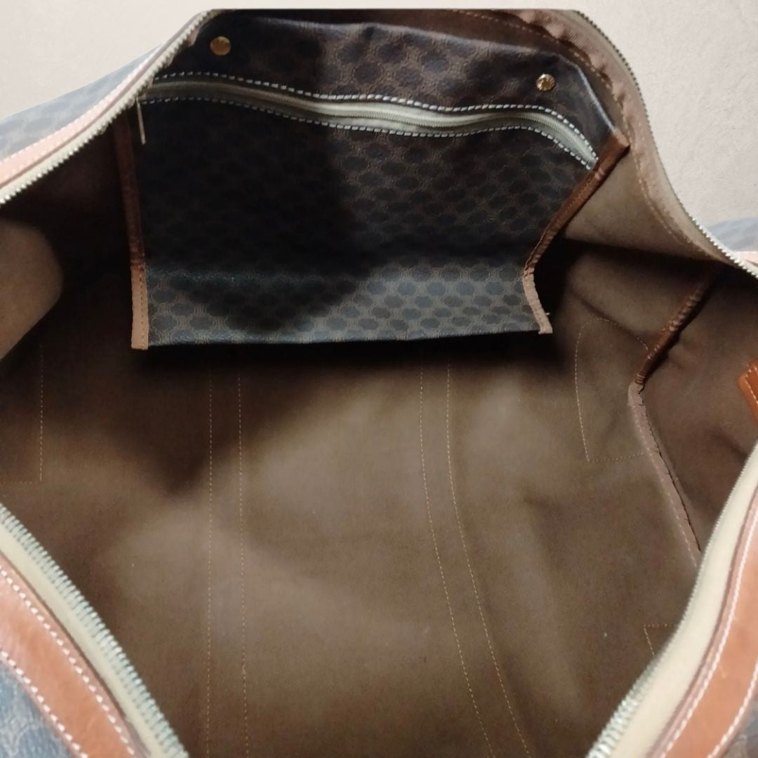 Celine Boston Keepall bruine leren monogram tas
