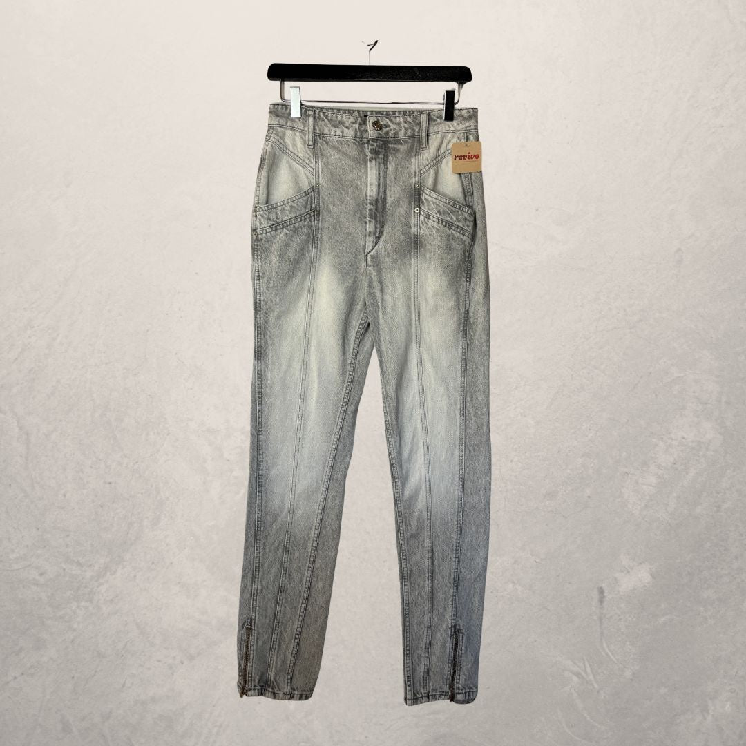 Isabel Marant grijze skinny jeans 38