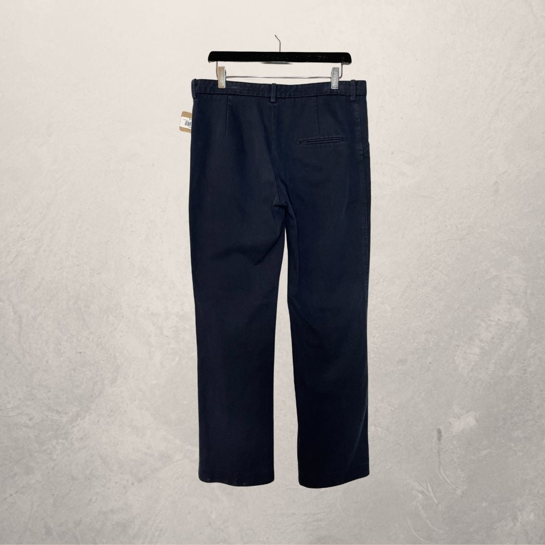 Isabel Marant navy mid waist trouser 40