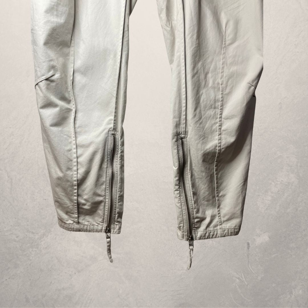Isabel Marant tilsen tapered 100% cotton cargo trousers XL