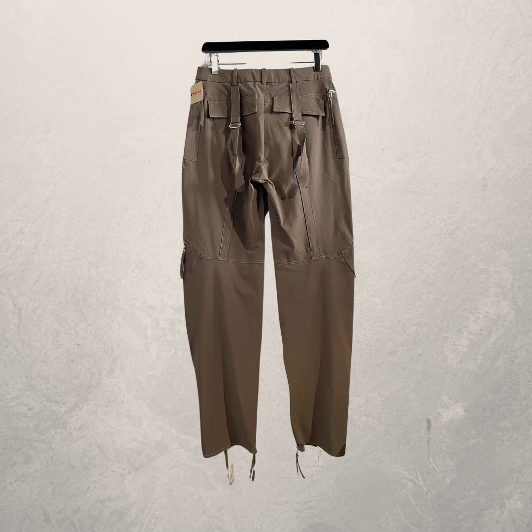 Jacquemus grijze "Le Papier" broek S