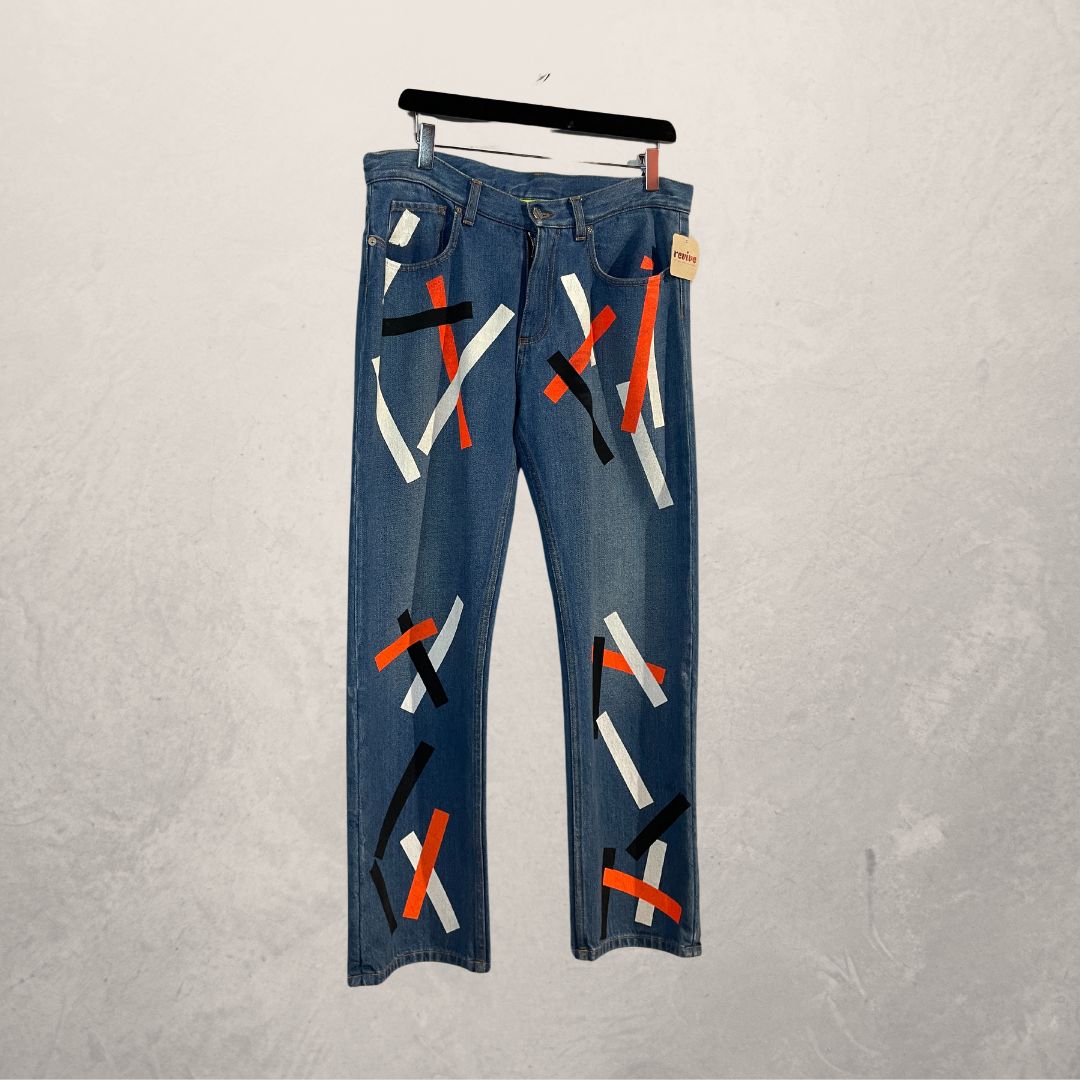Limited edition Christopher Kane denimjeans 38
