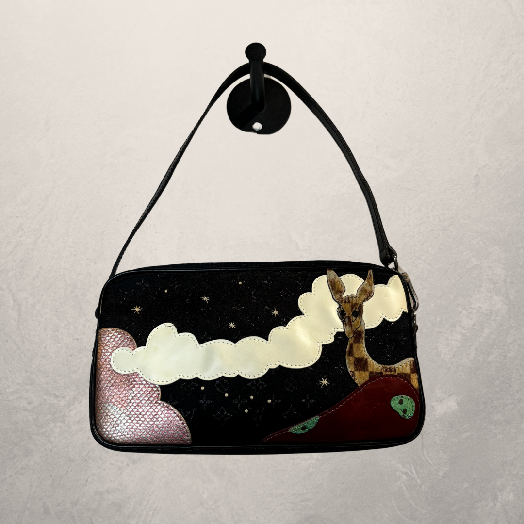 Louis Vuitton black Conte de Fées 2002 handbag -By Romae Studios