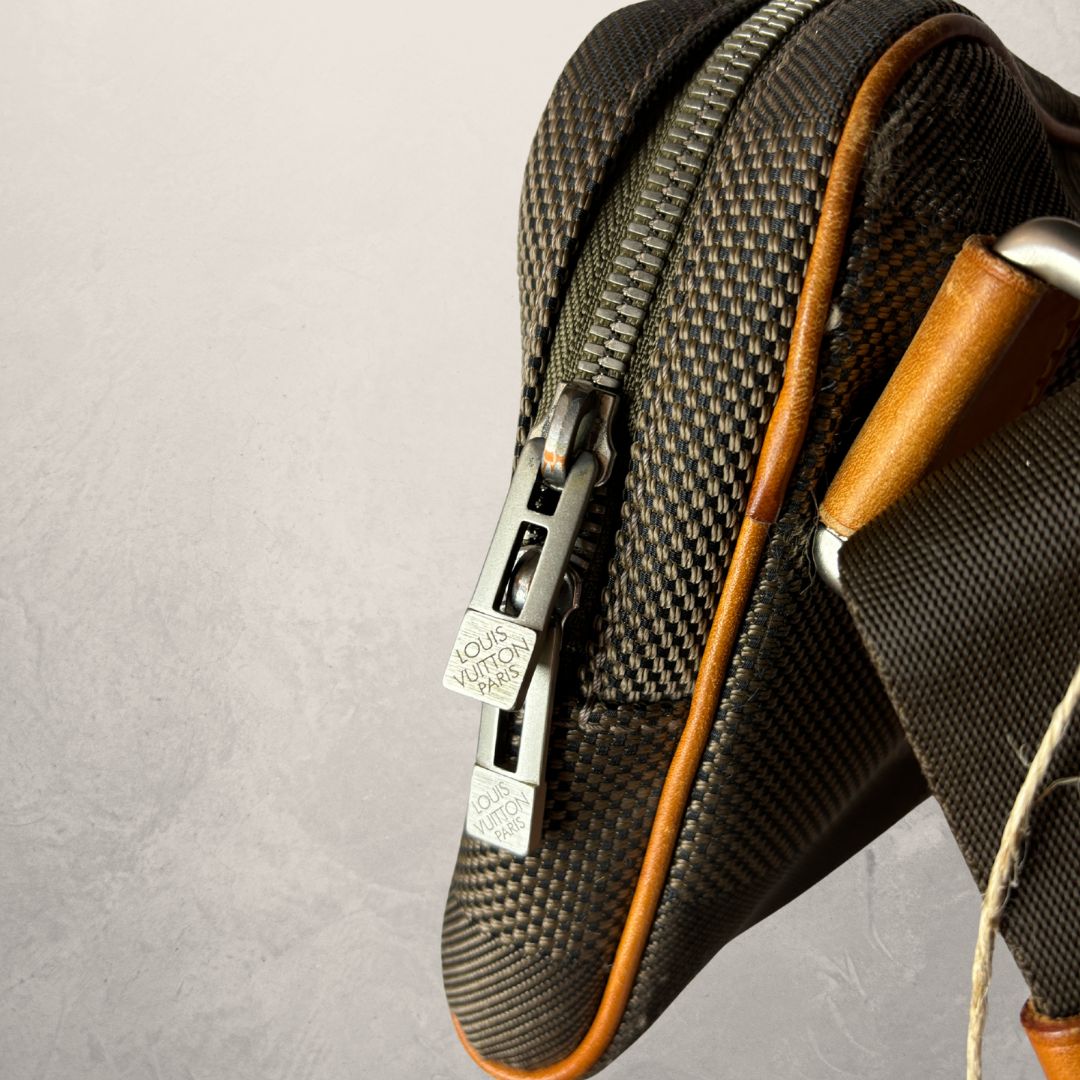 Louis Vuitton brown Acrobat belt bag - by Romae Studios