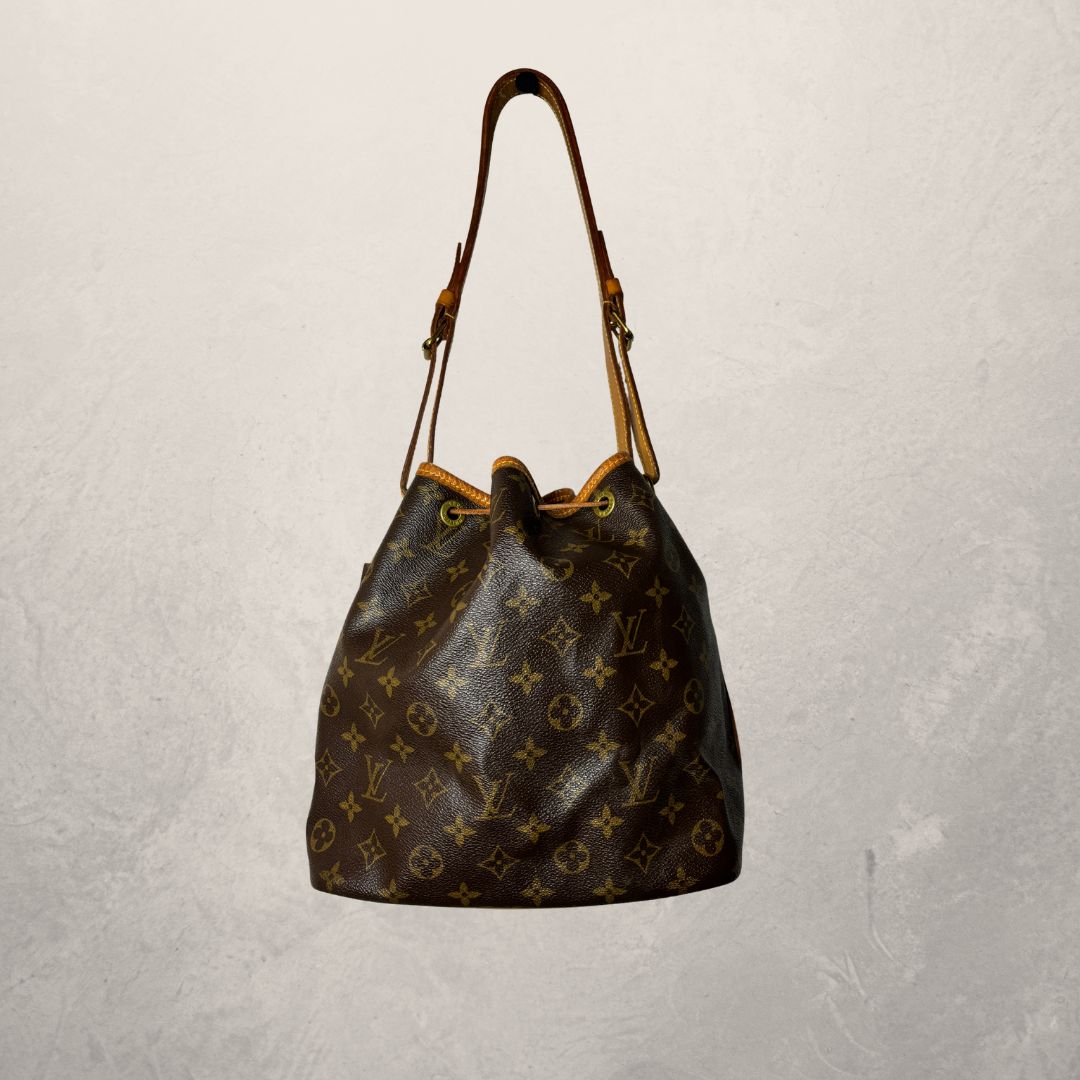 Louis Vuitton brown monogram Petit Noe - by Romae Studios