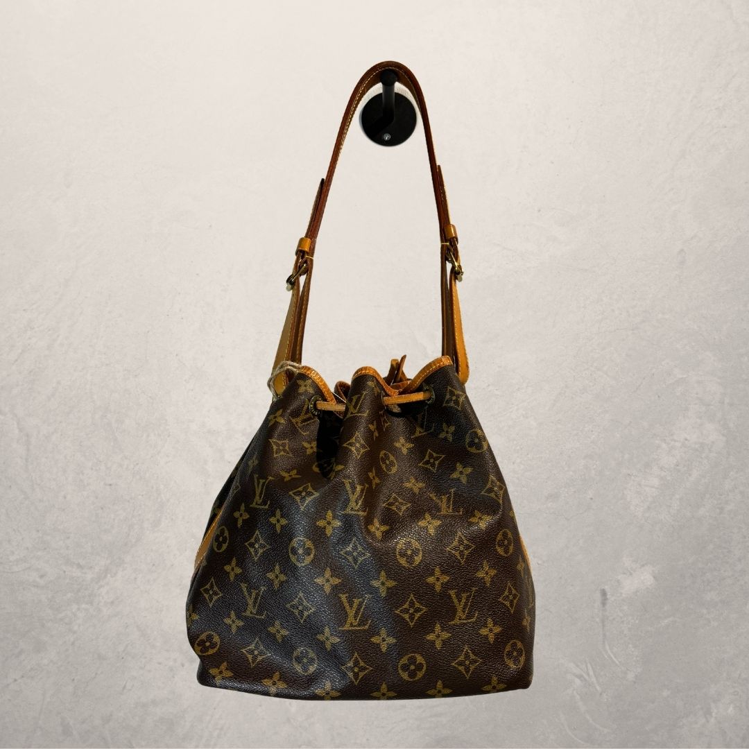Louis Vuitton bruine Petit Noe-tas met monogram - van Romae Studios