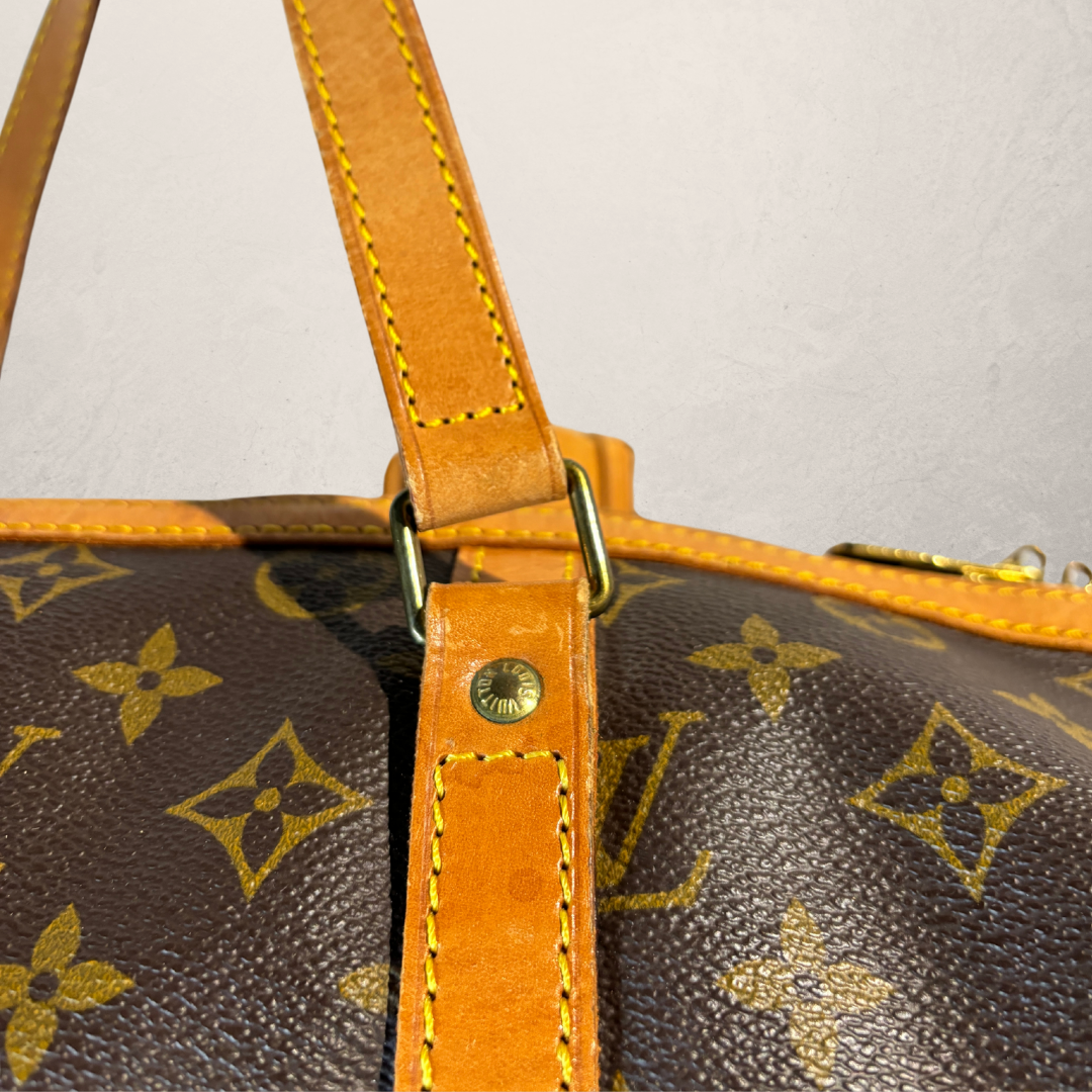 Louis Vuitton bruin monogram Sac Souple 35 - Door Romae Studios