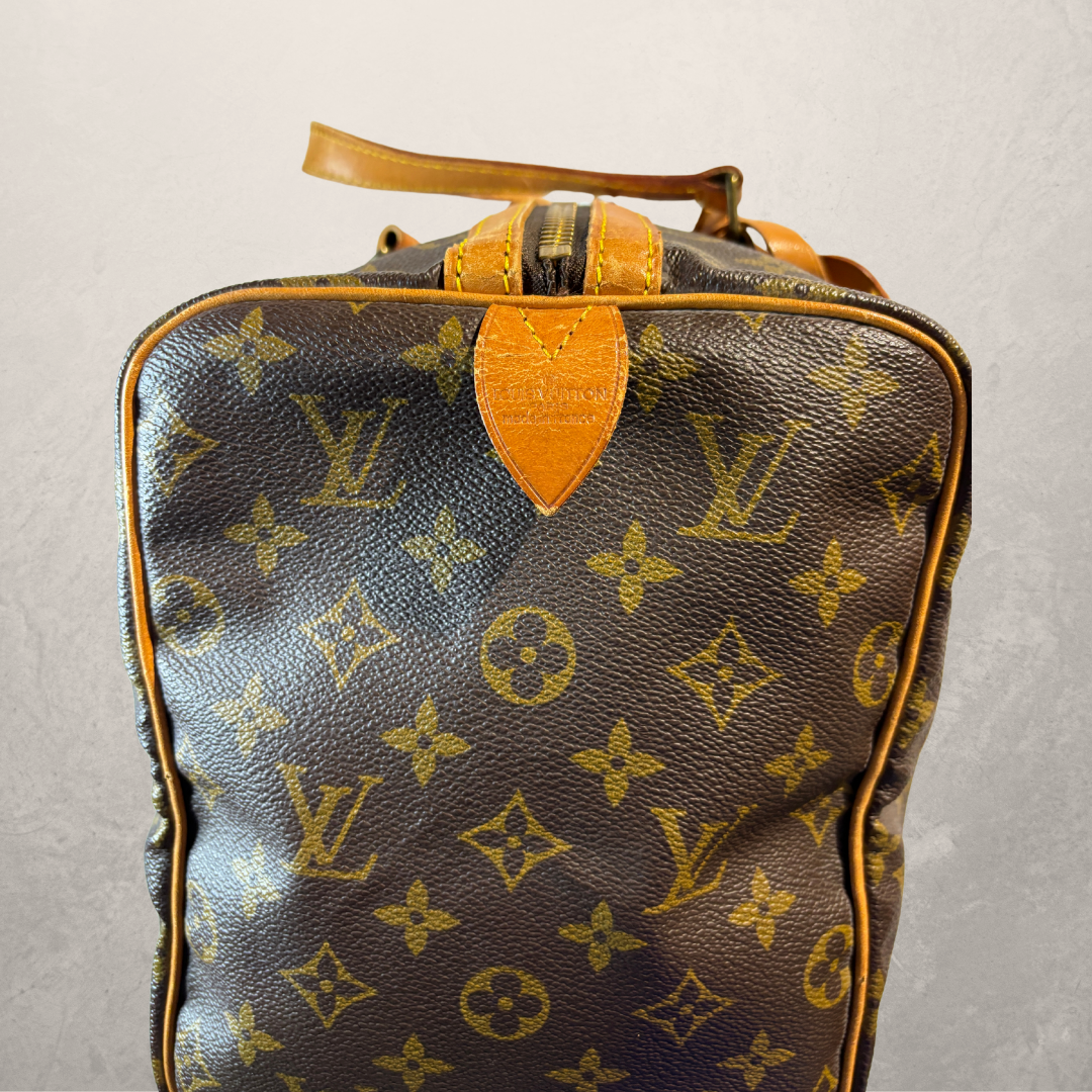Louis Vuitton bruin monogram Sac Souple 35 - Door Romae Studios