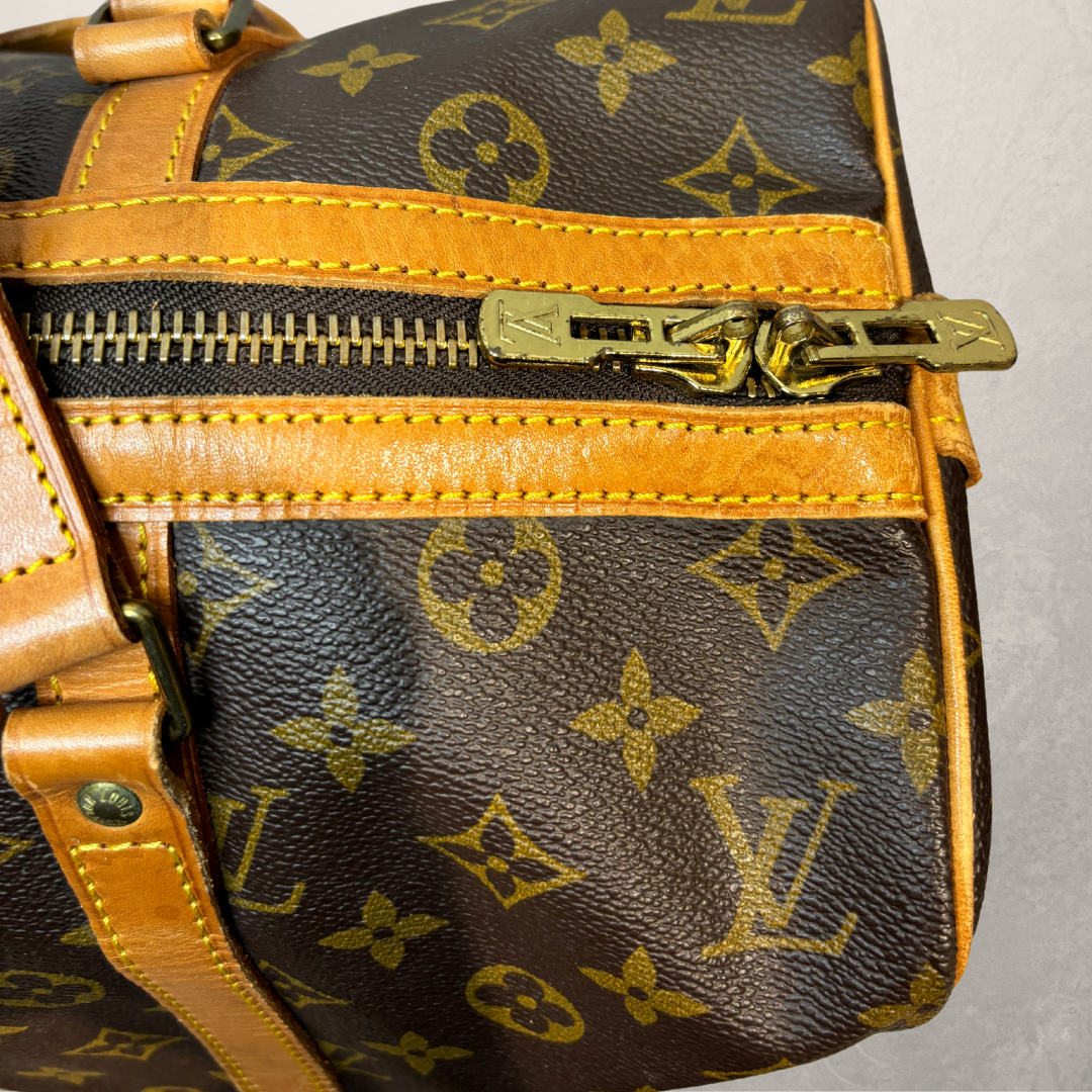 Louis Vuitton bruin monogram Sac Souple 35 - Door Romae Studios