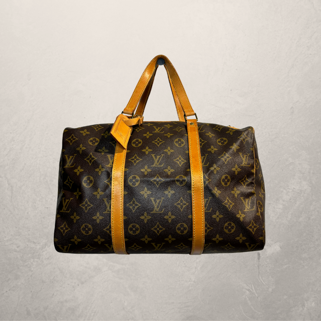 Louis Vuitton bruin monogram Sac Souple 35 - Door Romae Studios