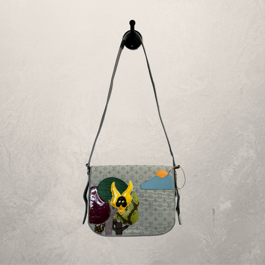 Louis Vuitton grijze Conte de Fées 2002 crossbody tas - van RomaeStudios