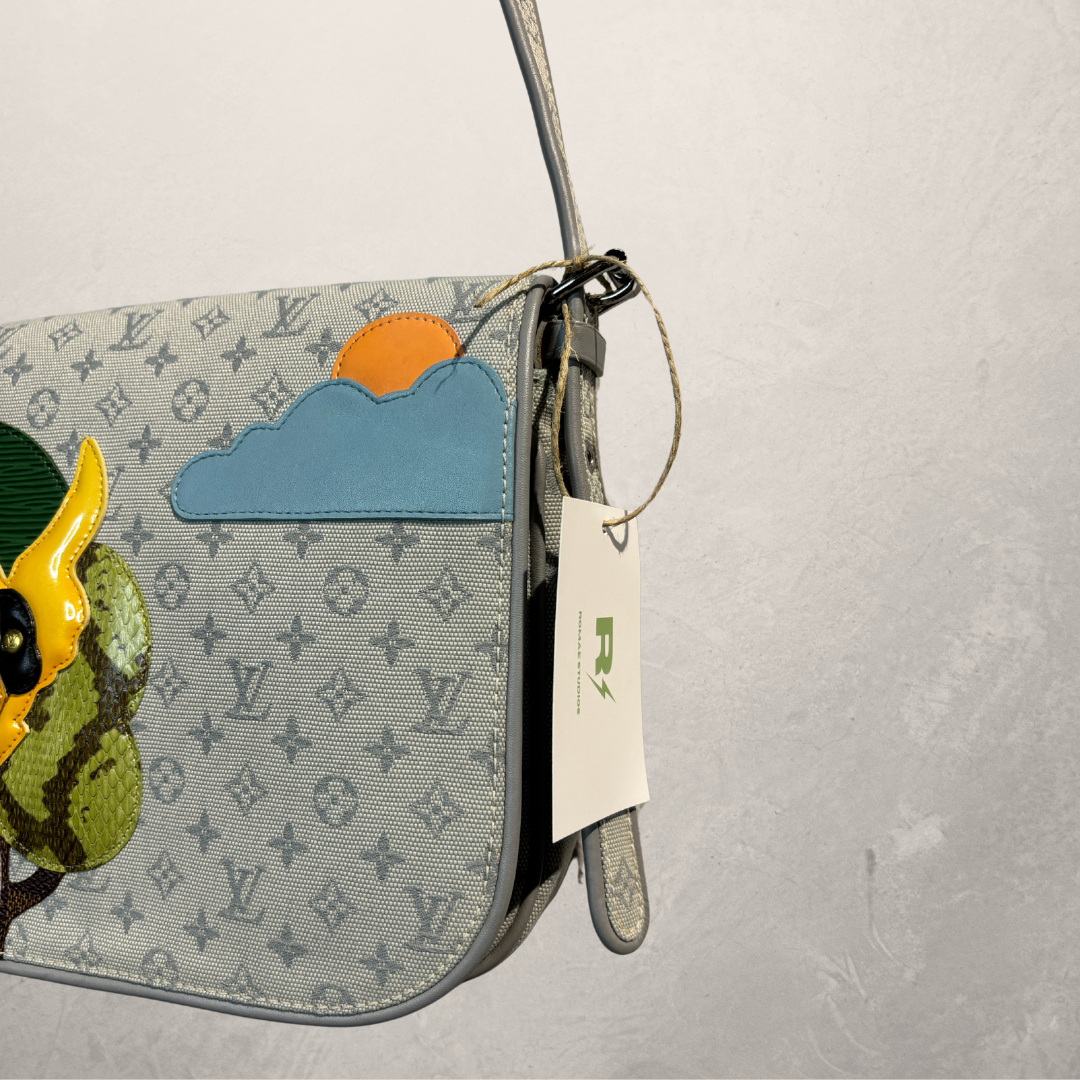 Louis Vuitton grijze Conte de Fées 2002 crossbody tas - van RomaeStudios
