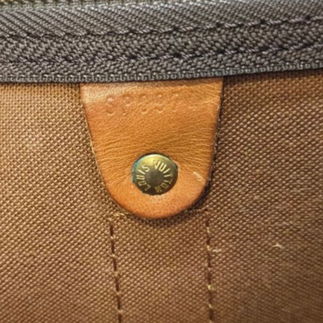 Louis Vuitton bruin monogram Keepall 45 - door Romae Studios