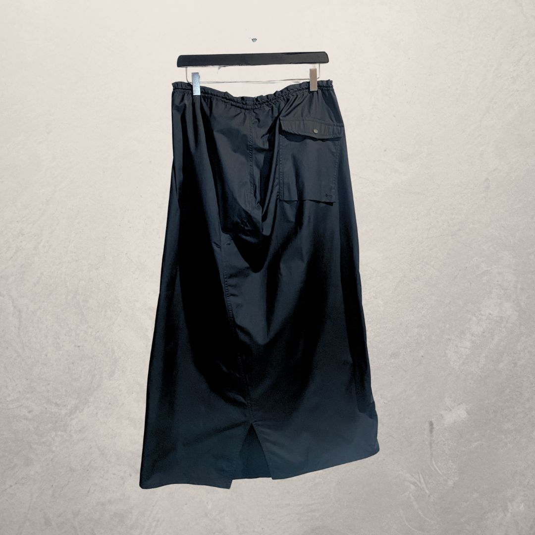 Maharishi zwarte lange verstelbare rok 3XL
