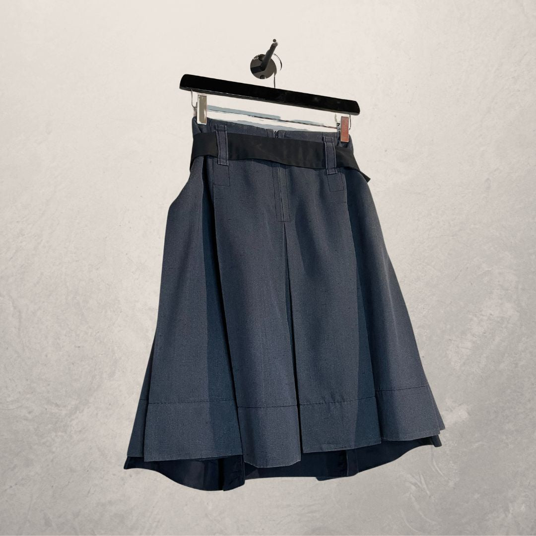 Marc Jacobs grijze plooirok 36
