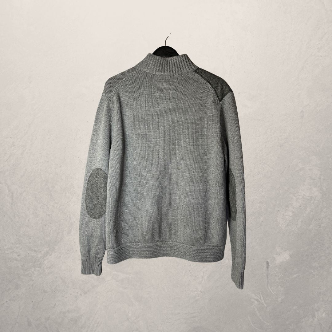 Marc O'Polo grey cotton zipup XL