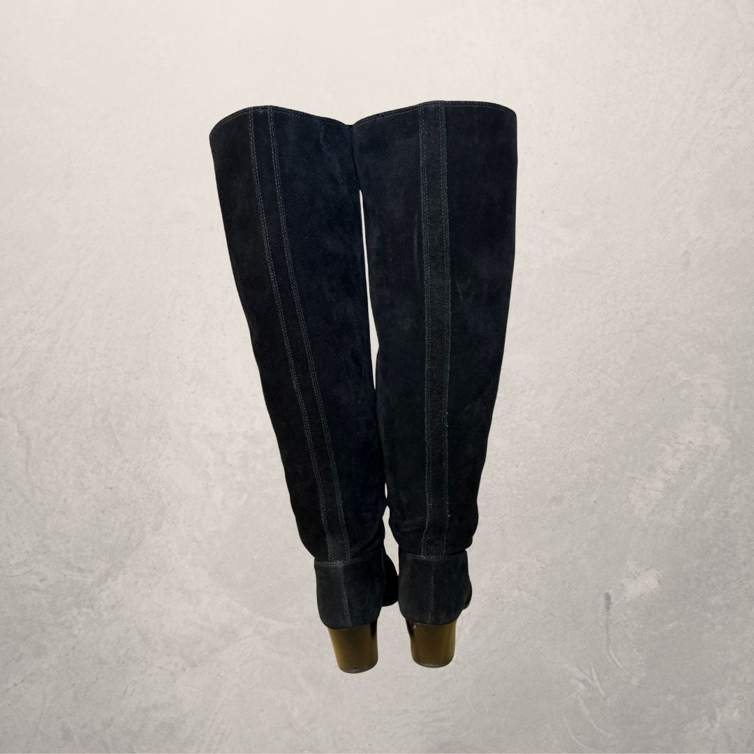 Michael Kors zwarte suède laarzen 37,5