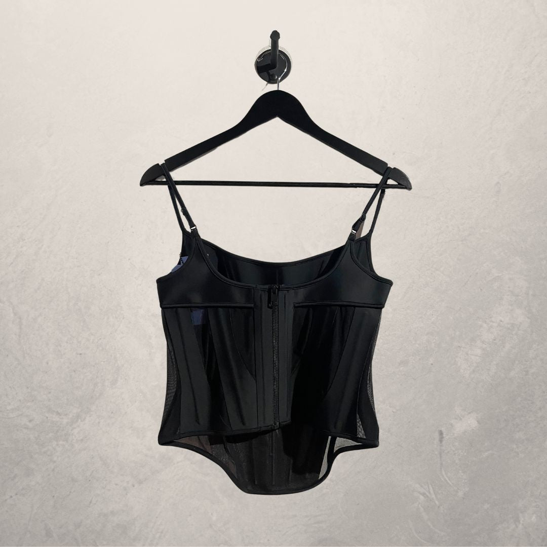 Mugler x H&M zwart korset L