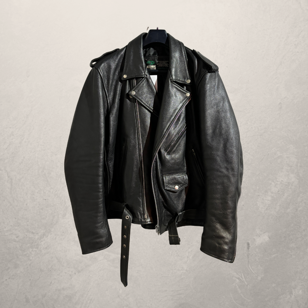 Network Skins black motor jacket XXL- By SelectedWithLove.nl