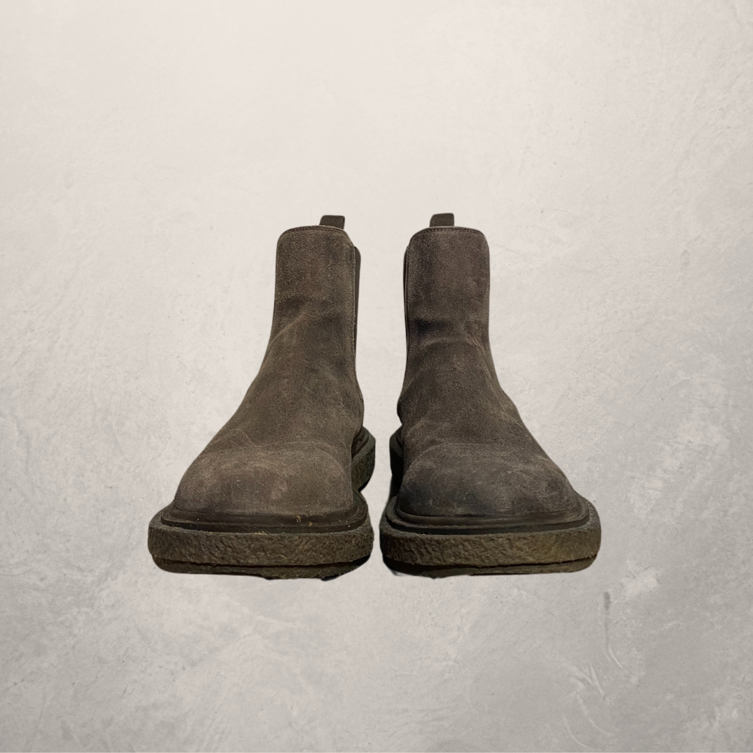 Officine Creative bruine suède laarzen 45