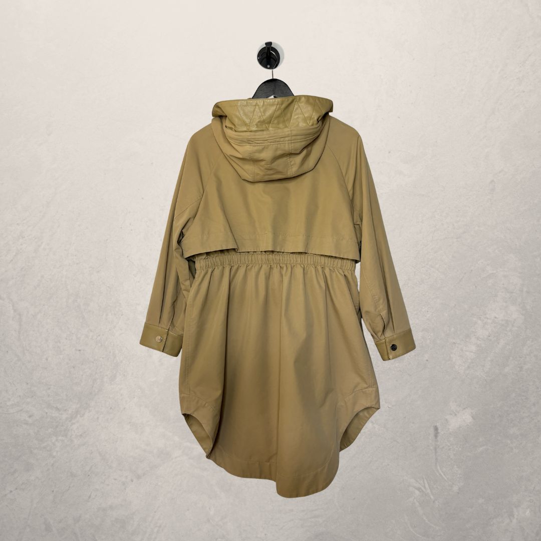 Pinko beige rain coat S