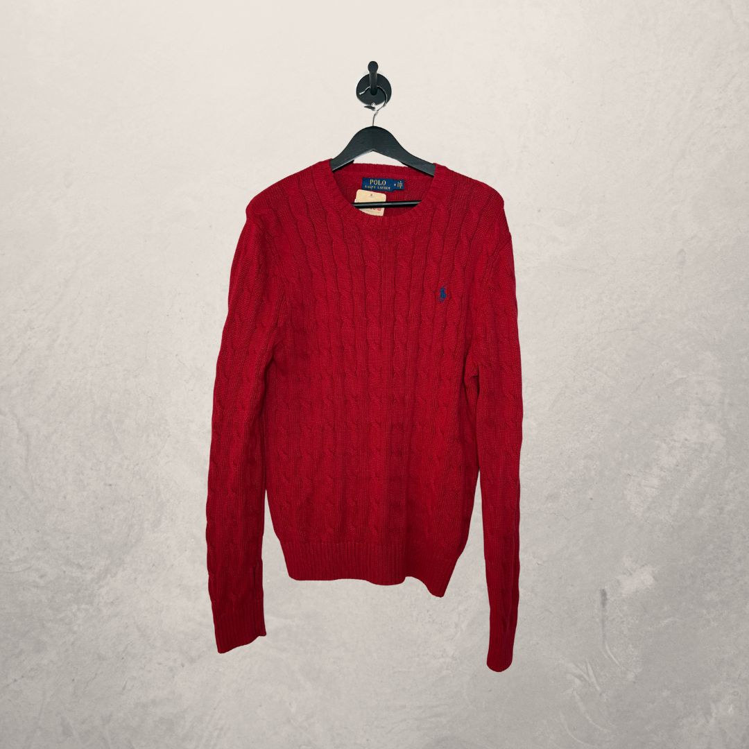 Polo Ralph Lauren red jumper M