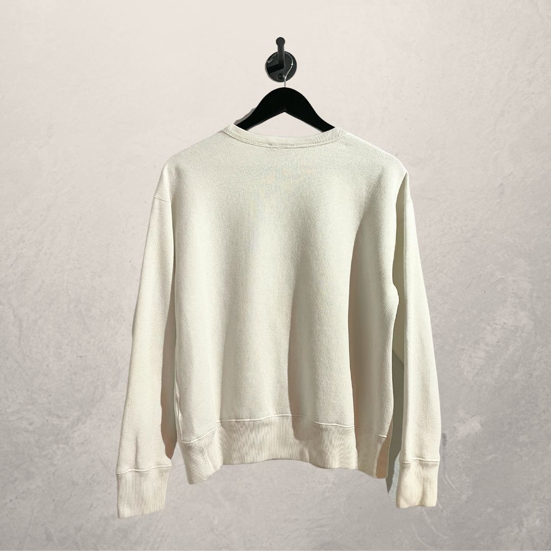 Polo Ralph Lauren gebroken witte beer grafische fleece M