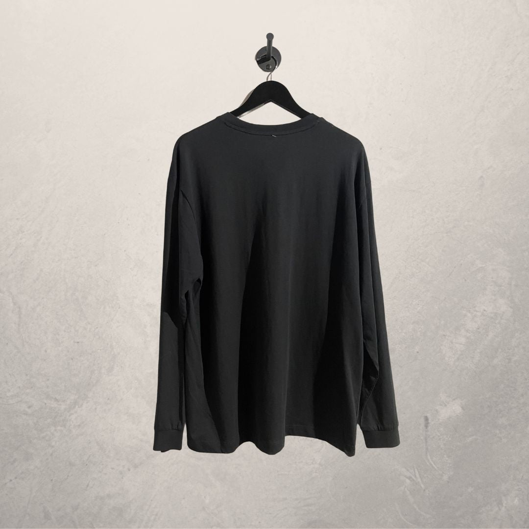 Pop Smoke zwart LS grafisch t-shirt L