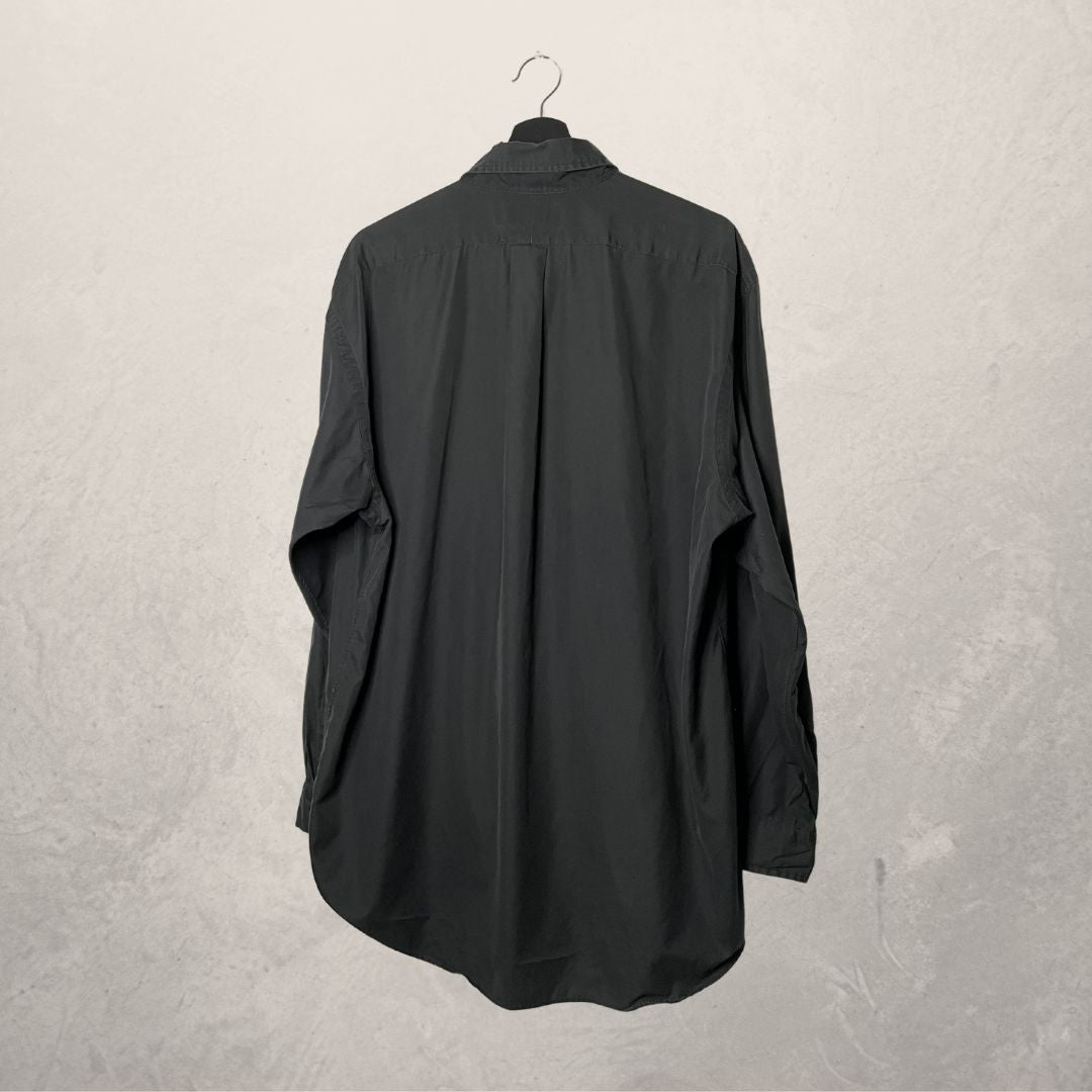 VINTAGE RALPH LAUREN black shirt SIZE XL