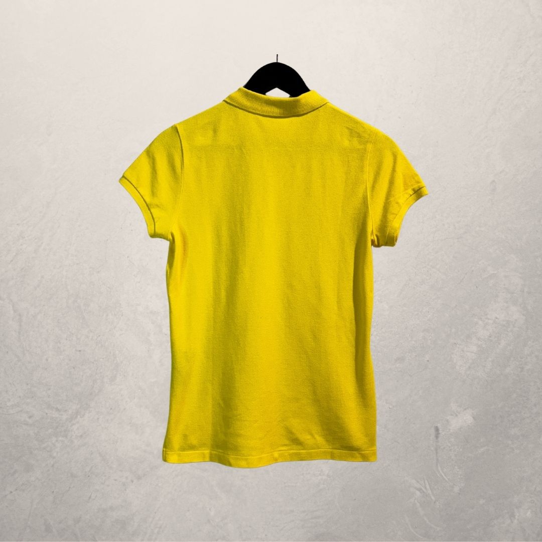 Ralph Lauren Gele polo met groen logo M