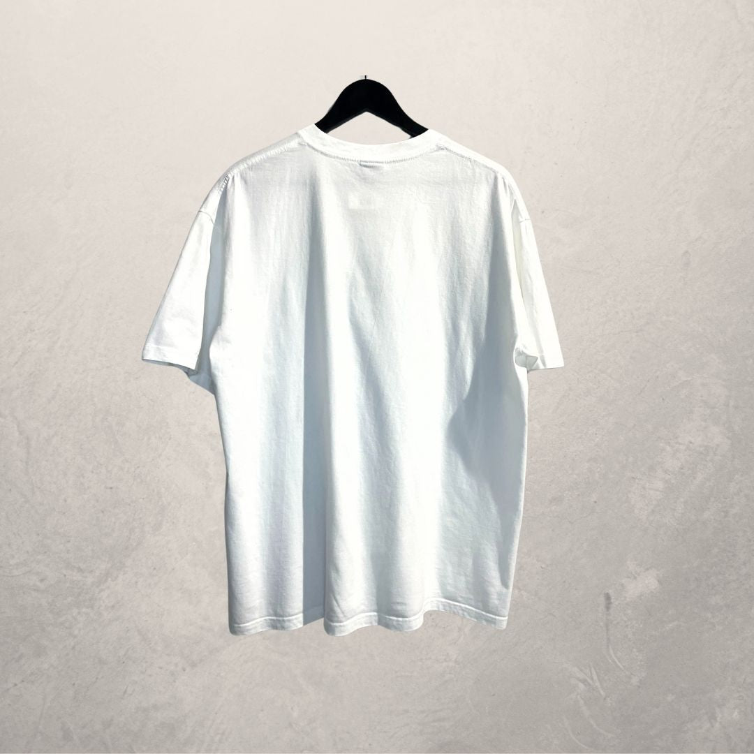 Stussy wit college grafisch t-shirt XL