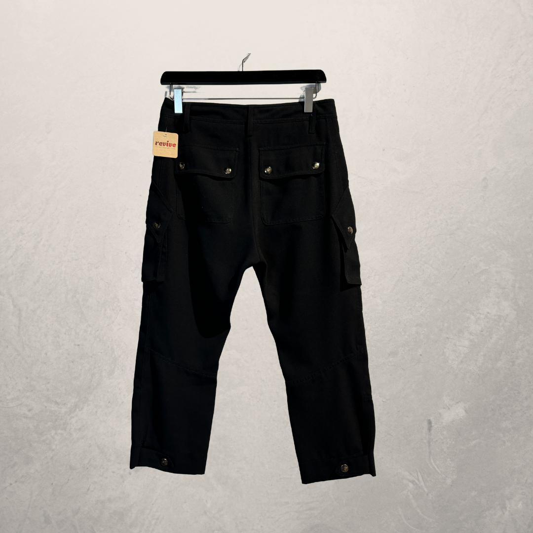 De Kooples zwarte capribroek S