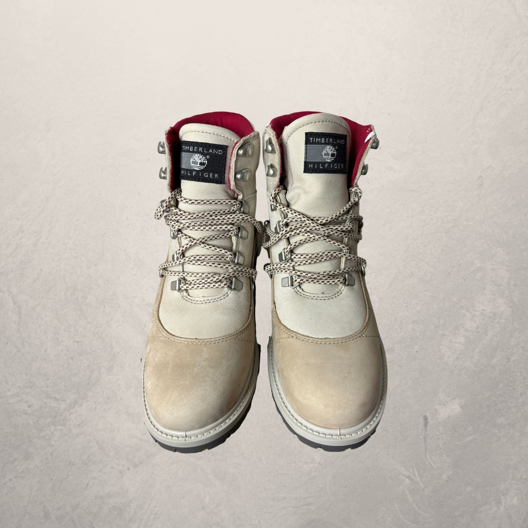 Timberland x Tommy Hilfiger beige boots 39