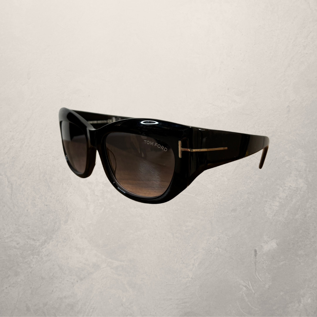 Tom Ford black/silver sunglasses (with case)