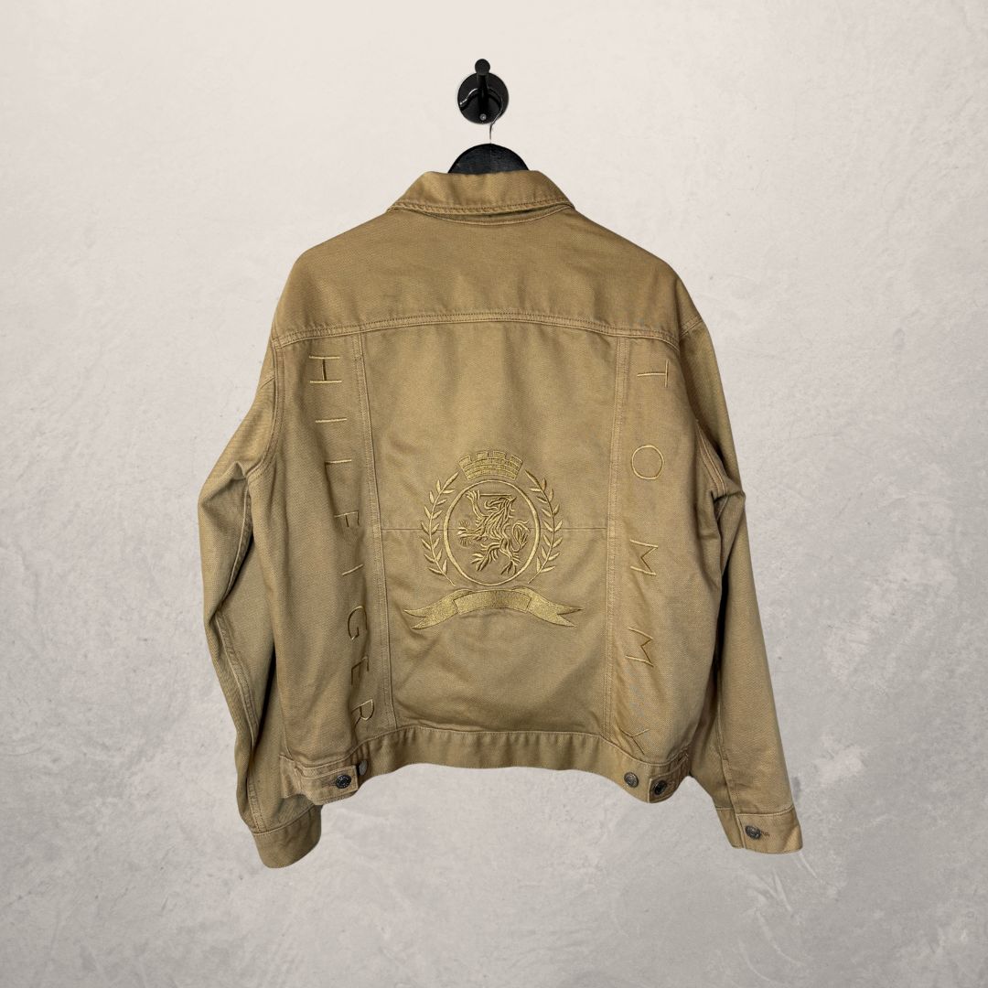 Tommy Hilfiger beige denim jacket M (set)