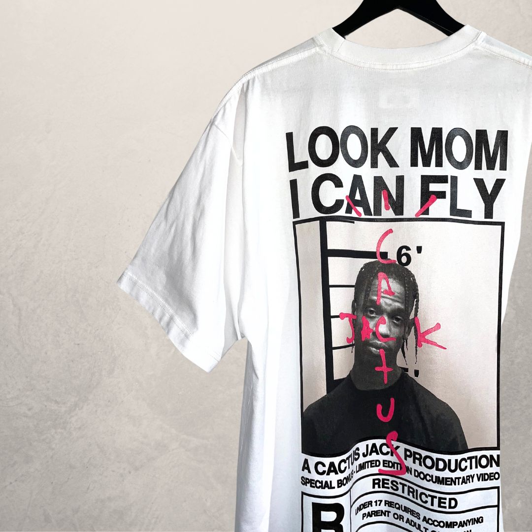 Travis Scott Cactus Jack white graphic t shirt XL – Revive Haarlem