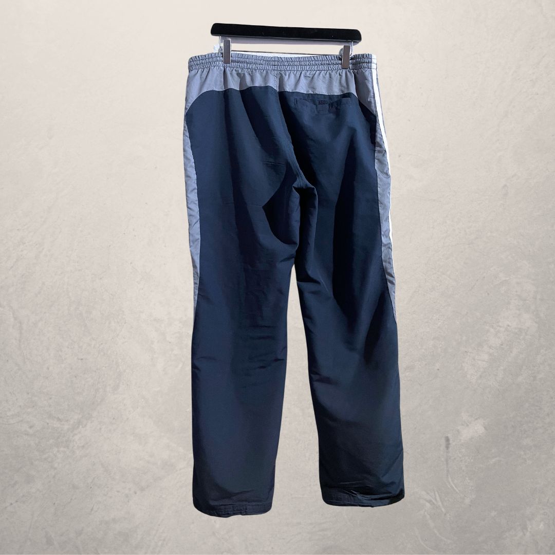 Vintage Adidas marine trainingsbroek L