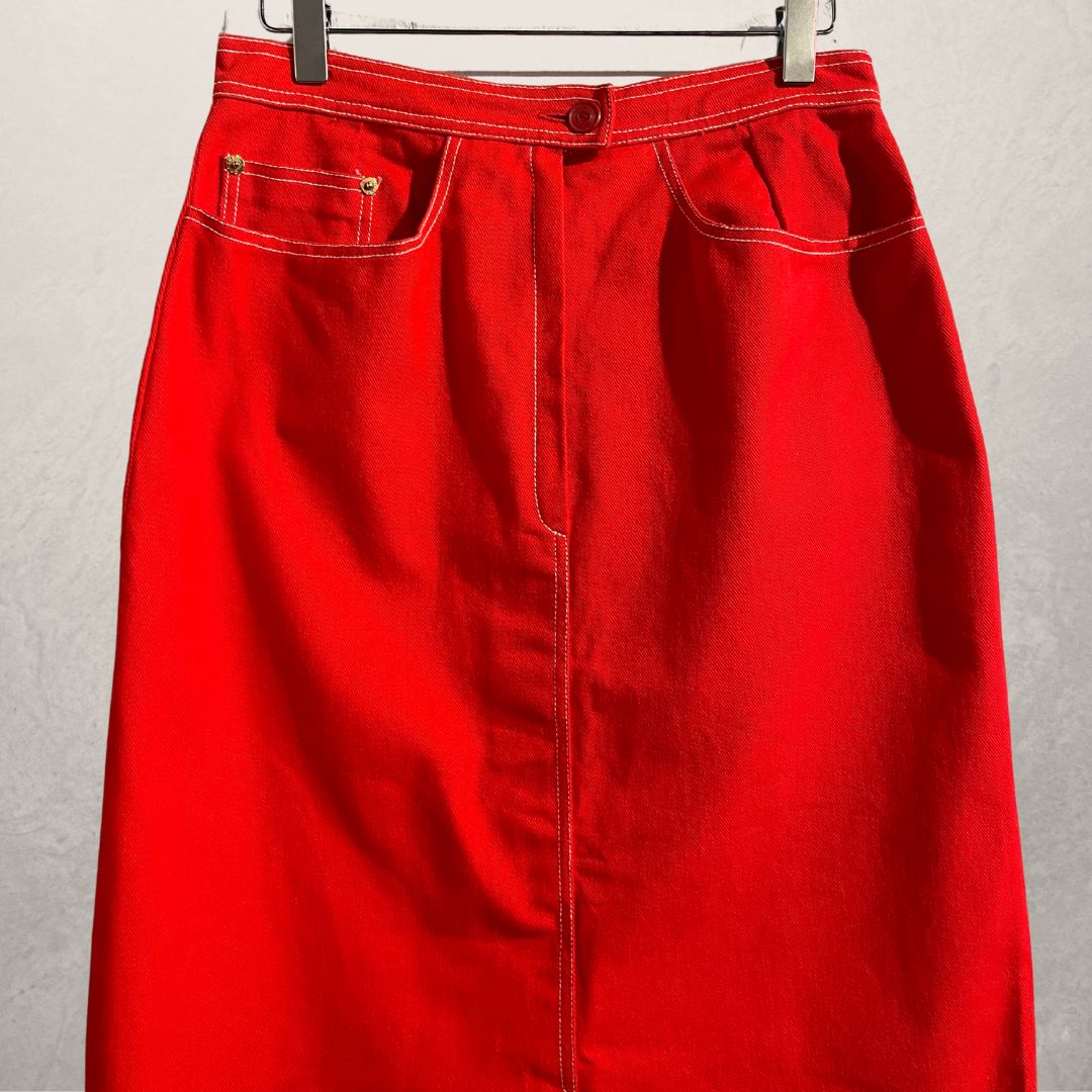 Vintage Celine rode triomphe logo zakrok S/M