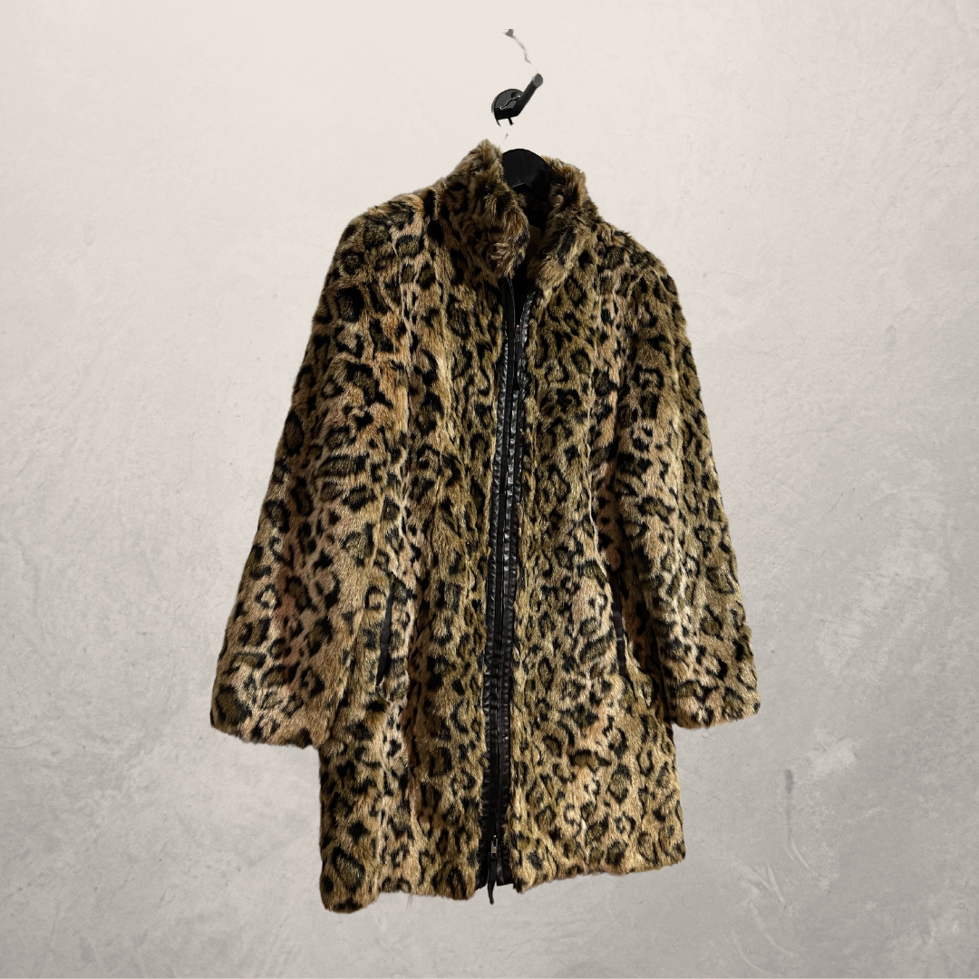 Leopard hot sale coats vintage