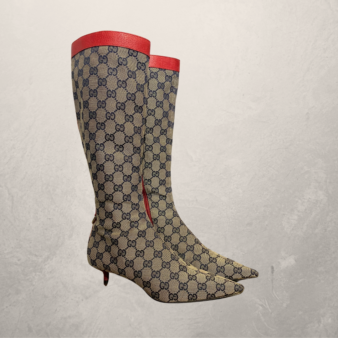 Vintage gucci shops boots