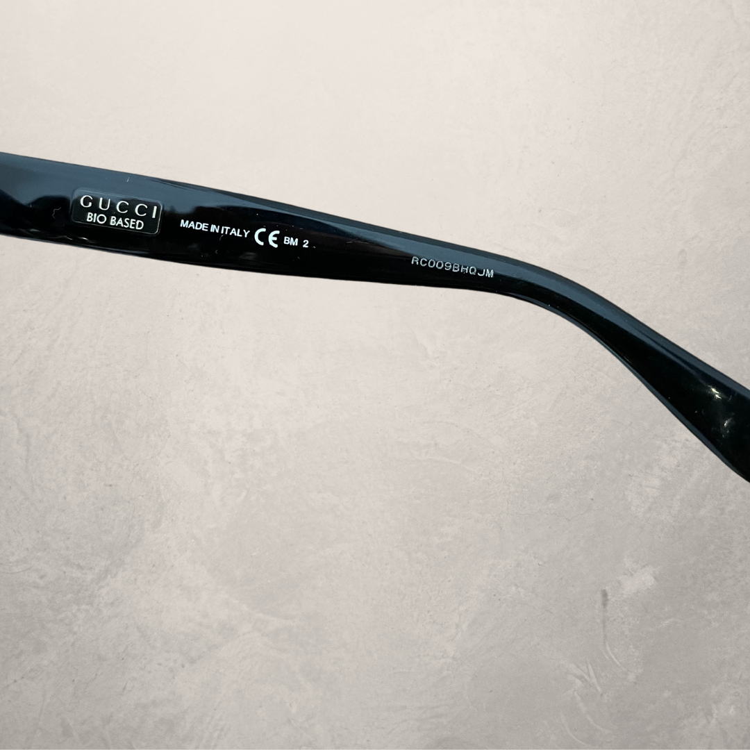 Gucci black sunglasses gradient lense (with case)