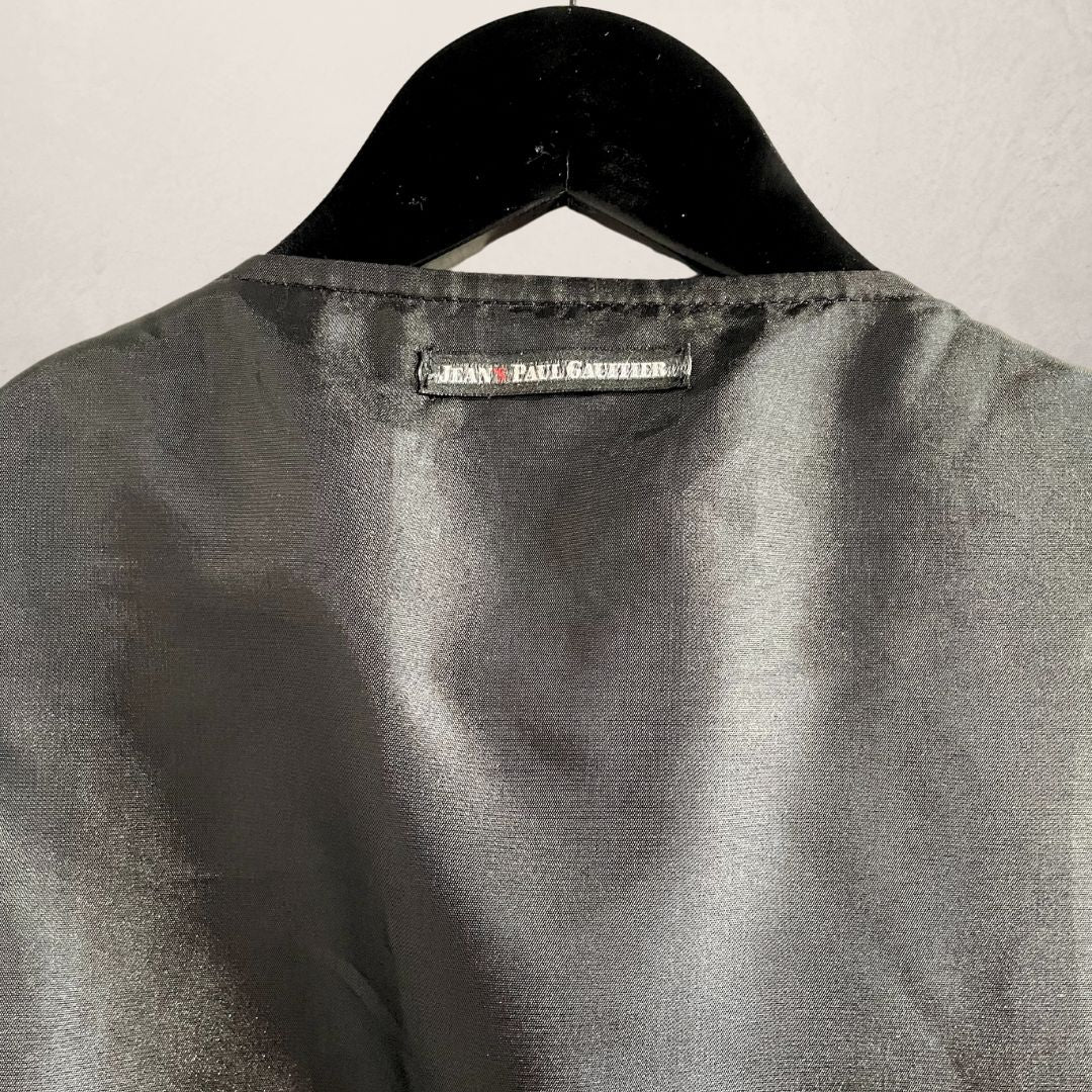 Vintage Jean Paul Gaultier black vest S/M