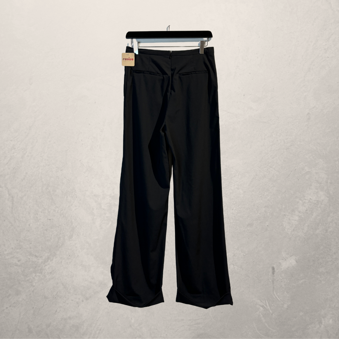 Vintage Jean Paul Gaultier black wool high waist trousers 36/38