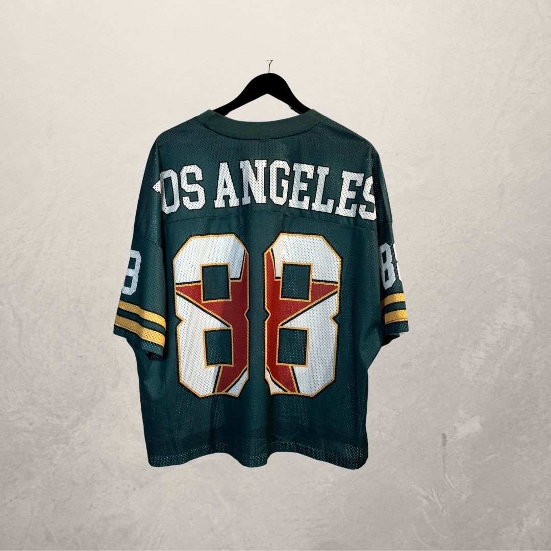 Vintage LA teal trui OS