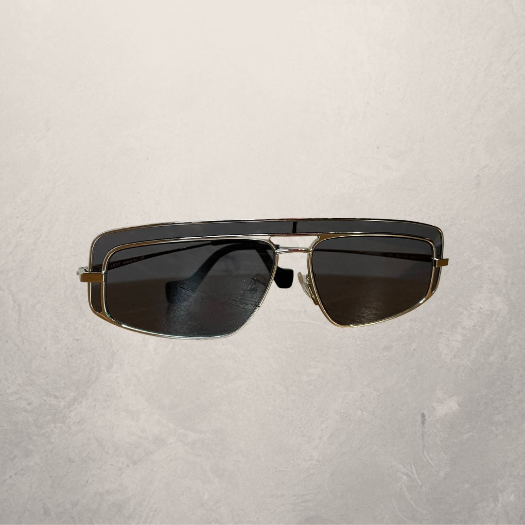 Vintage Loewe silver sunglasses