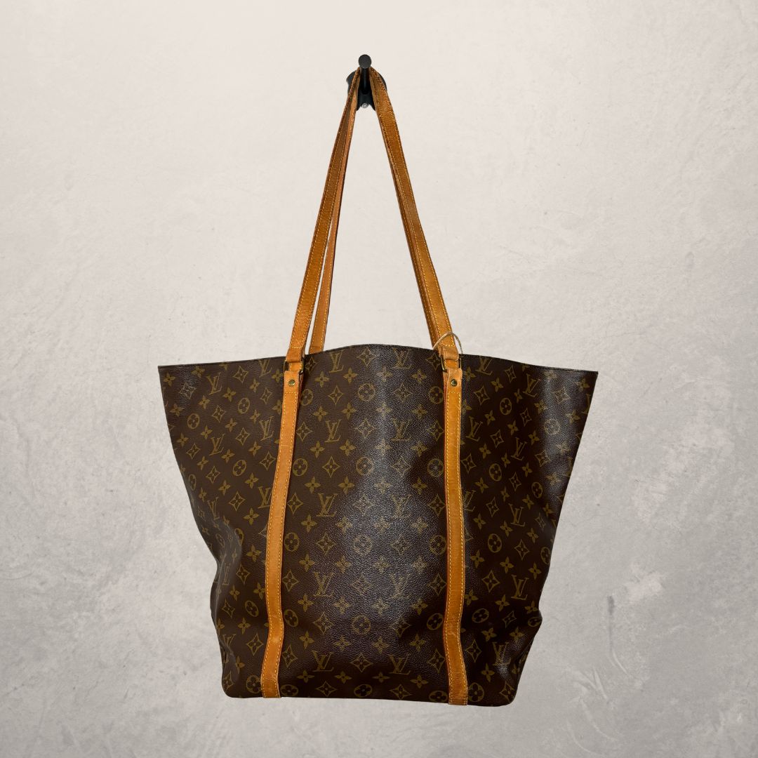 Louis Vuitton bruine monogram Grand Tote - door Romae Studios